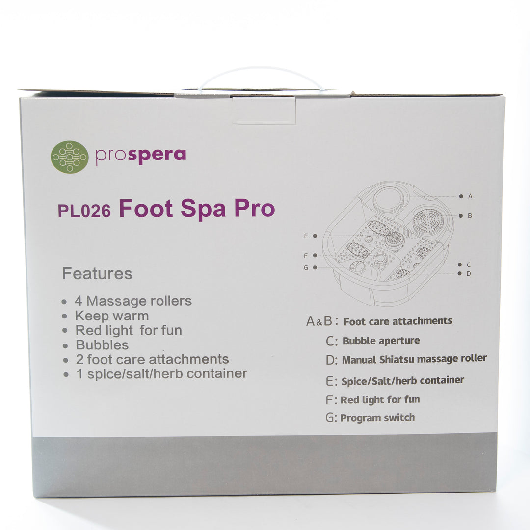 PL026 Prospera Foot Spa Pro