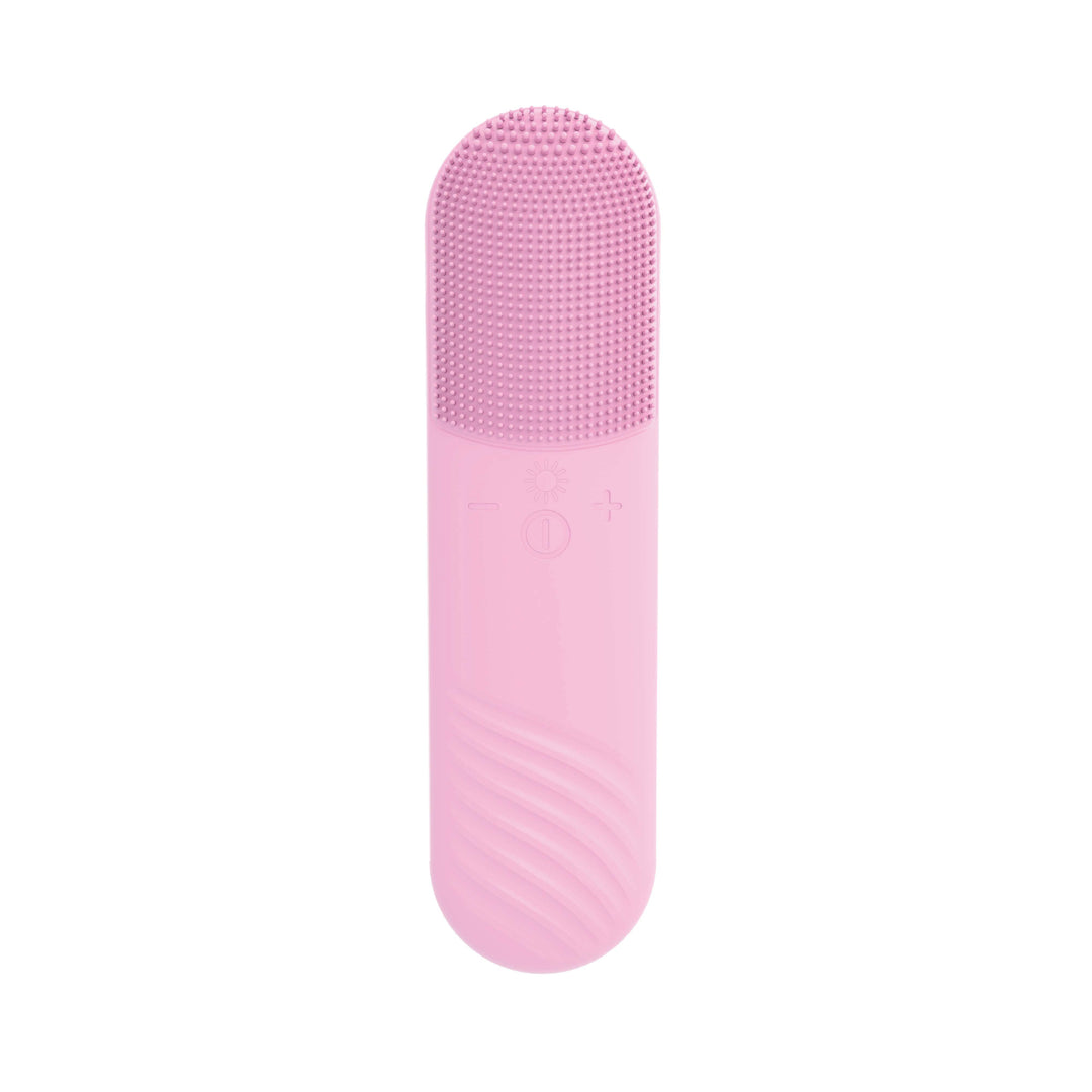 DL009  LED Facial Cleansing Massager, Red & Blue Light Therapy with Heat for Deep Cleansing & Skin Renewal