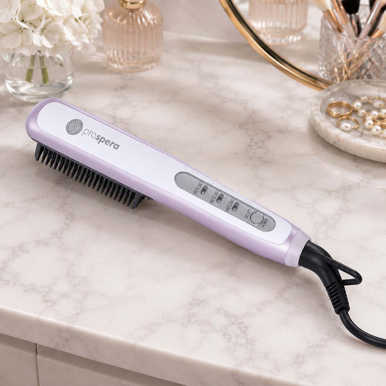 DL032-P PTC Ceramic Hair Straightener – prosperacorp