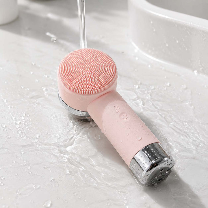 DL033 2 in 1 Warm Facial Cleansing Brush
