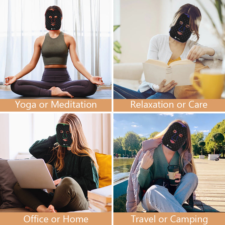 DL035 Panther LED Skin Rejuvenate Face Mask