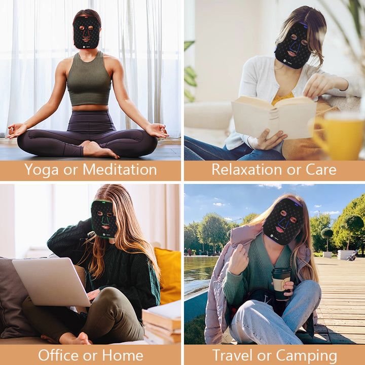 DL035 Panther LED Skin Rejuvenate Face Mask