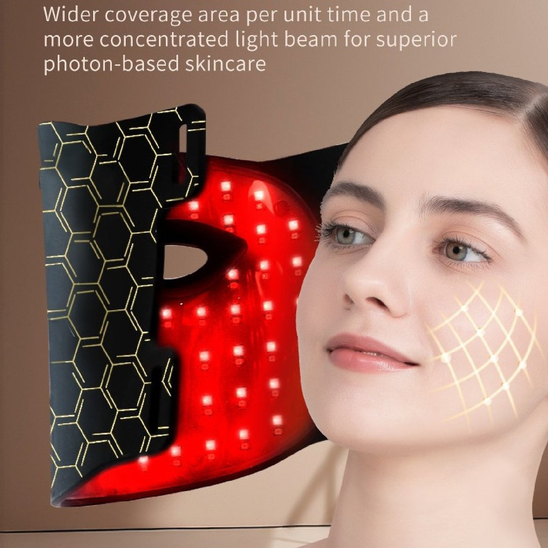 DL035A Panther II LED Skin Rejuvenate Face and Neck Mask, FDA Approved