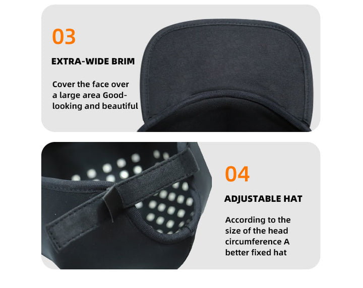 DL040 Panther X Follicle Activation Cap 72 LED, 216 Chips, Red +2 Infrared , Scalp Care Serum
