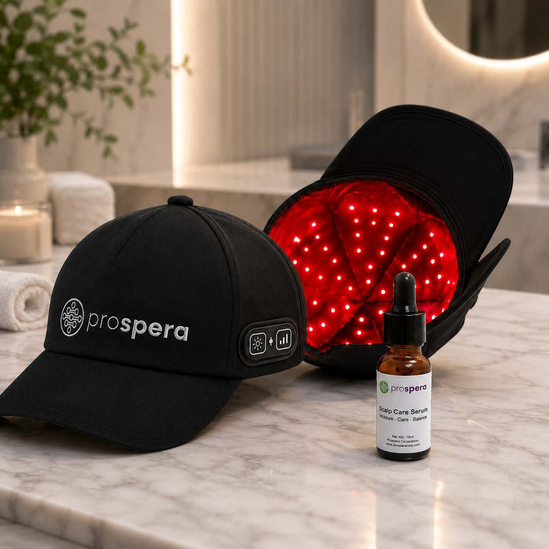 DL040 Panther X Follicle Activation Cap 72 LED, 216 Chips, Red +2 Infrared , Scalp Care Serum