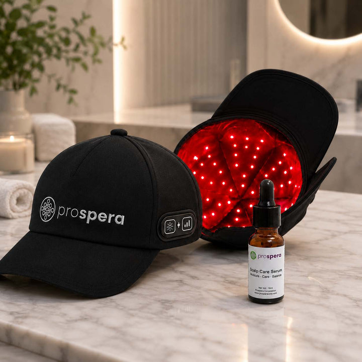 DL040 Panther X Follicle Activation Cap 72 LED, 216 Chips, Red +2 Infrared , Scalp Care Serum