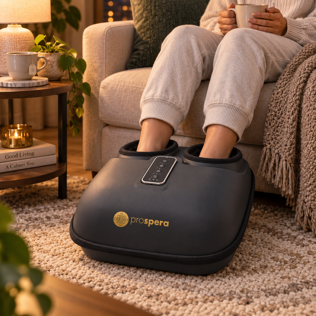 DL200 Penguin Shiatsu Heated Foot Massager Kneading, Rolling, Compression for Pain Relief, Bundle includes Rechargeable Callus Remover, Spa Moisturizing Socks