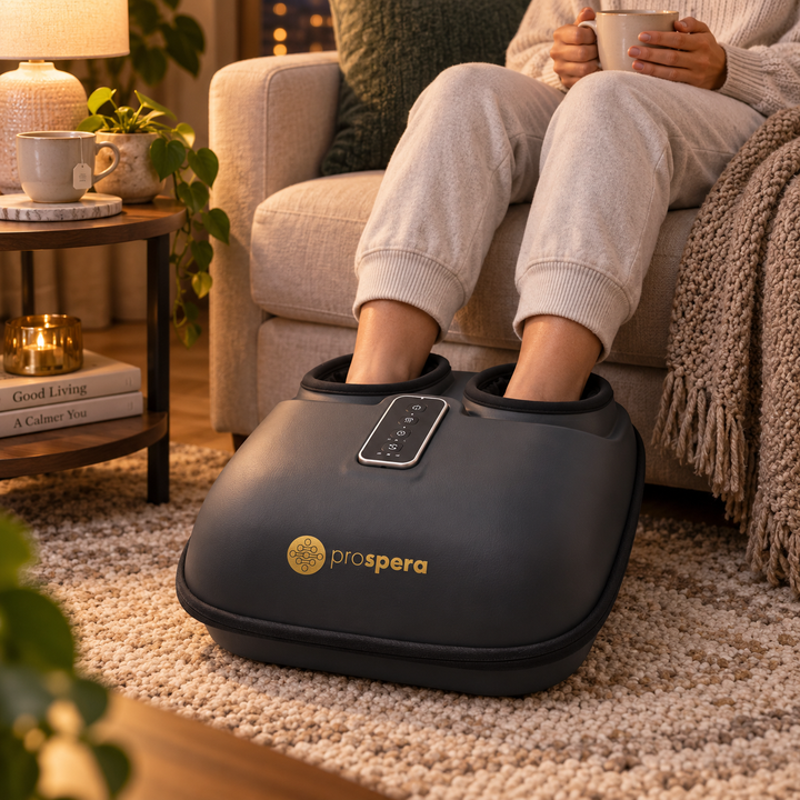 DL200 Penguin Shiatsu Heated Foot Massager Kneading, Rolling, Compression for Pain Relief, Bundle includes Rechargeable Callus Remover, Spa Moisturizing Socks