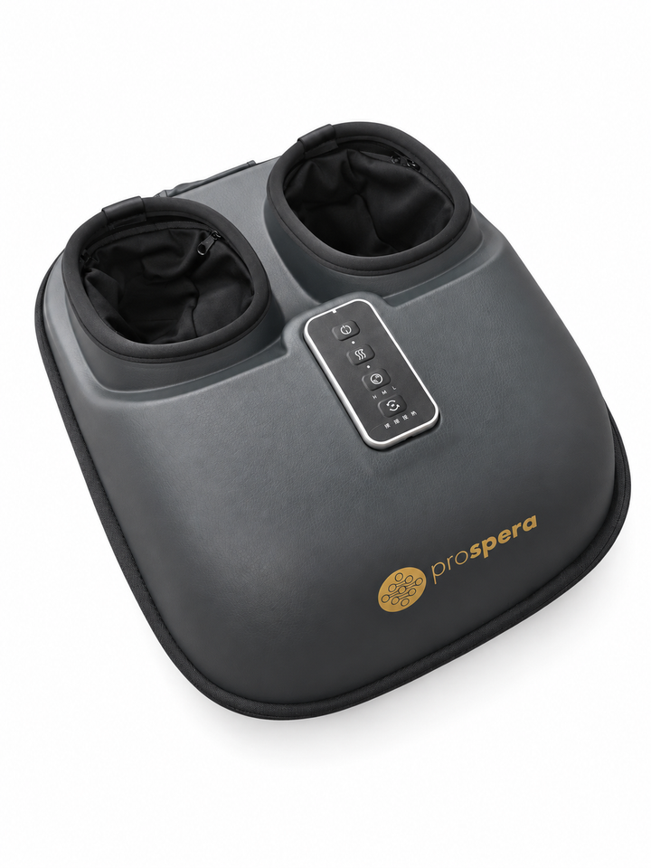 DL200 Penguin Shiatsu Heated Foot Massager Kneading, Rolling, Compression for Pain Relief, Bundle includes Rechargeable Callus Remover, Spa Moisturizing Socks