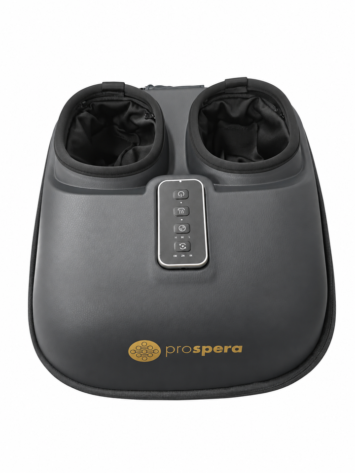 DL200 Penguin Shiatsu Heated Foot Massager Kneading, Rolling, Compression for Pain Relief, Bundle includes Rechargeable Callus Remover, Spa Moisturizing Socks