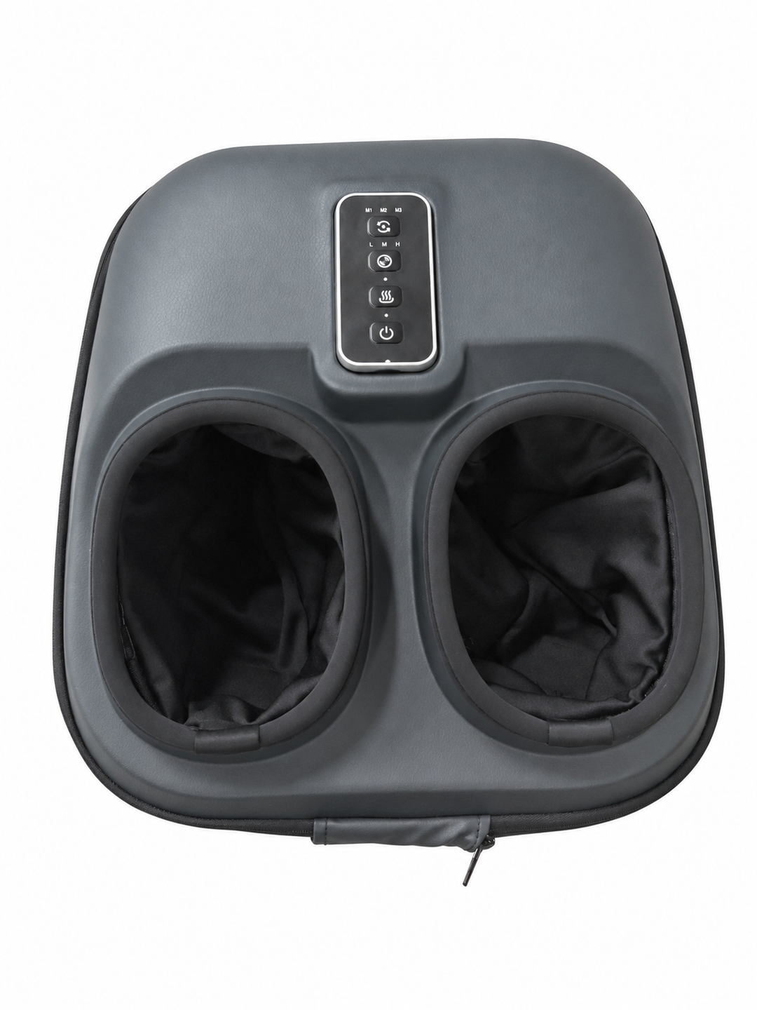 DL200 Penguin Shiatsu Heated Foot Massager Kneading, Rolling, Compression for Pain Relief, Bundle includes Rechargeable Callus Remover, Spa Moisturizing Socks