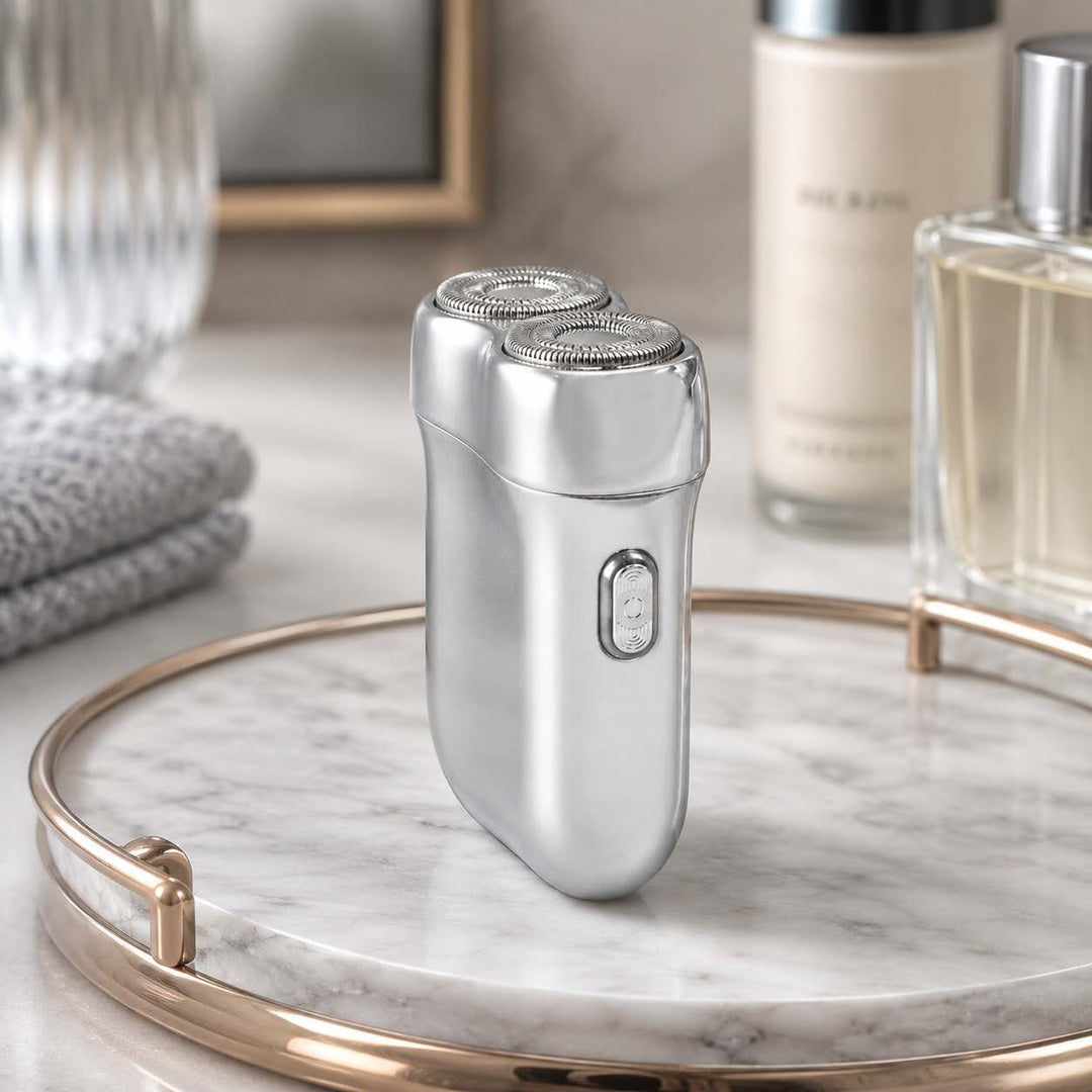 PL031 Pro Shaver High Performance Zinc Alloy Grooming Tool, Sleek Personal Shaver for Legs, Body Touch-Ups and Smooth Skin Care