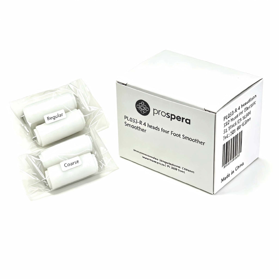 PL033-R 4 Refill Heads for Electric Foot Smoother