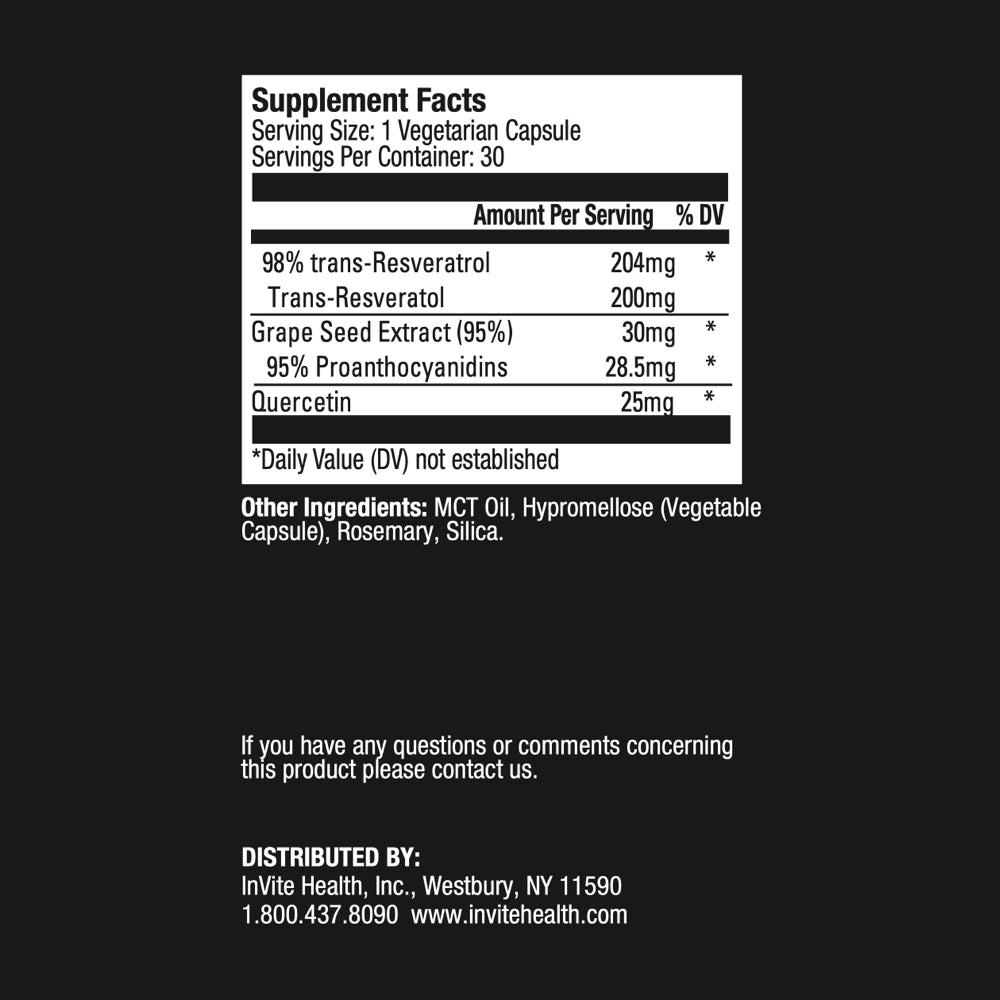 InviteHealth RESVERATROL MAX HX