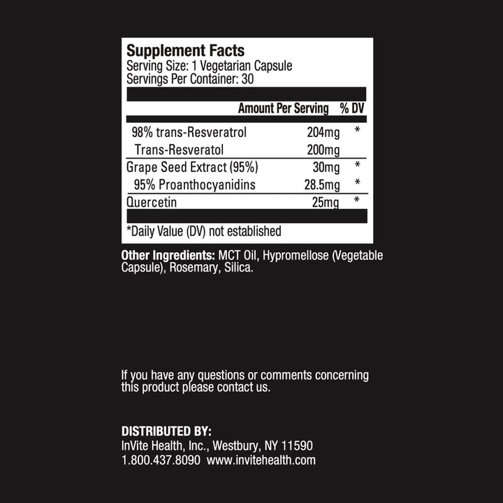 InviteHealth RESVERATROL MAX HX