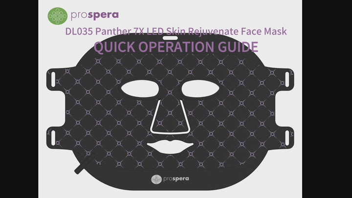 DL035 Panther LED Skin Rejuvenate Face Mask
