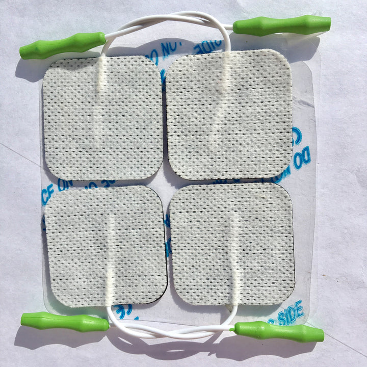 DL003-C Prospera electronic pulse massager refill socks (one pair), cables, 4 refill pads
