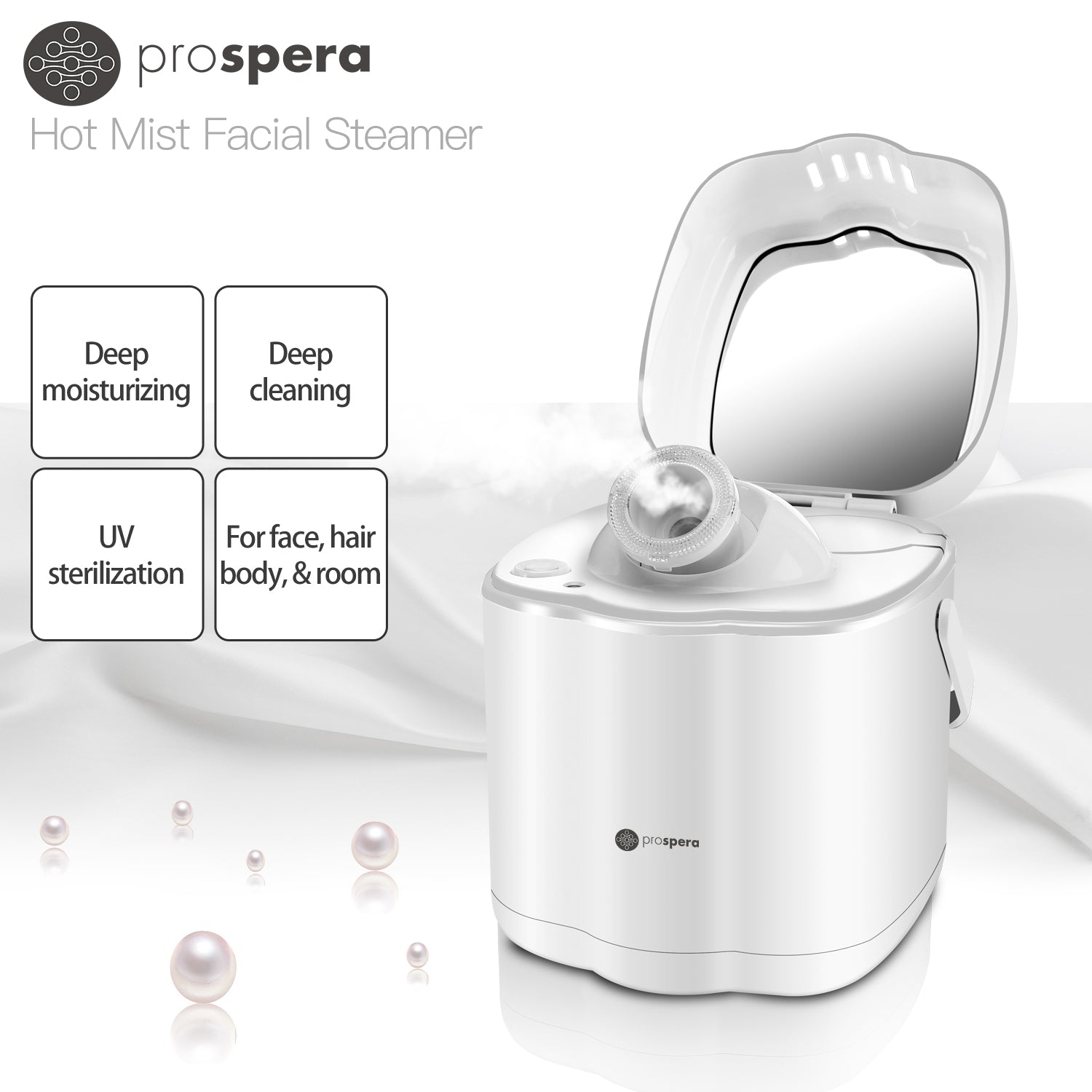 SL008 Gold Pulse Facial massager – prosperacorp